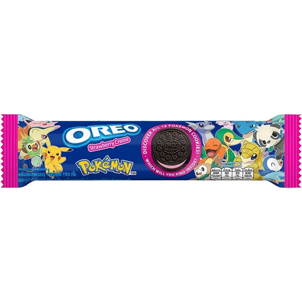 Oreo Biscuit Strawberry Cream Pokemon
