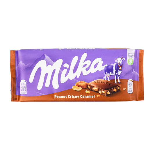 Milka Peanut Crispy Caramel (Germany)
