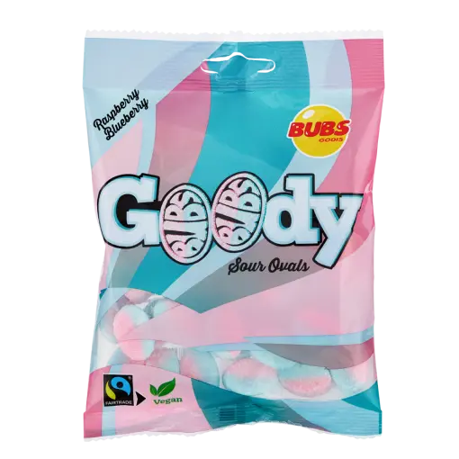 BUBS Goody Blueberry and Raspberry Bag (90 g)